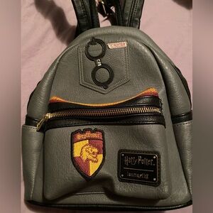 Loungefly Gray Harry Potter Backpack